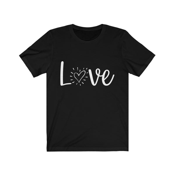 Love T-Shirt for Valentine's Day, Unisex Jersey Short Sleeve Tee