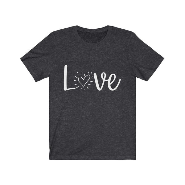 Love T-Shirt for Valentine's Day, Unisex Jersey Short Sleeve Tee