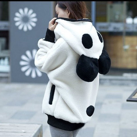 Warm and Fuzzy Panda Jacket