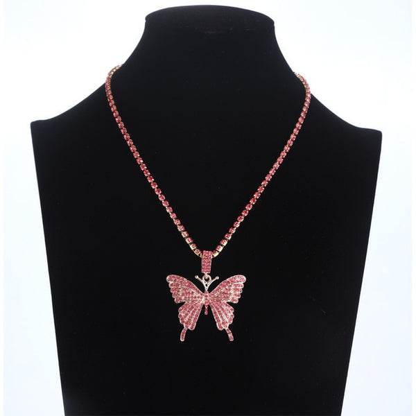 Butterfly Necklace Chain