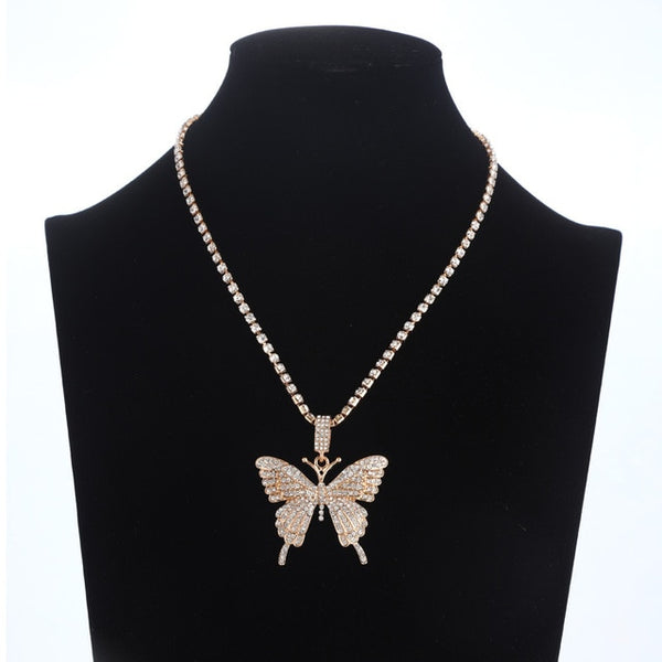 Butterfly Necklace Chain