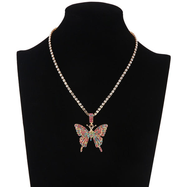 Butterfly Necklace Chain