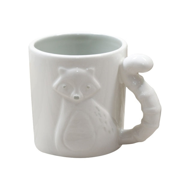 Cute Animal Coffee Mug, Breakfast Cup